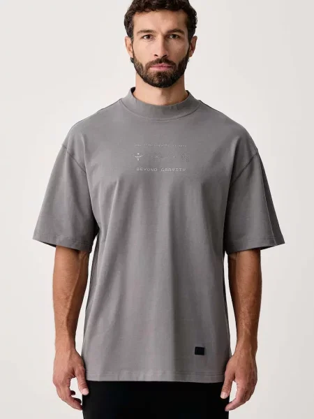 Emporio Armani tricou pentru bărbați din gri
