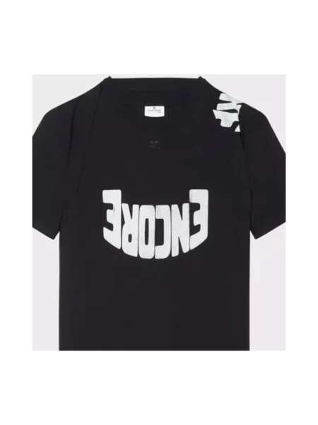 Koszulka Courreges czarna