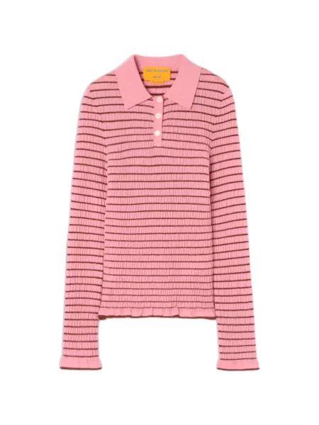 Tricou polo Guest In Residence roz
