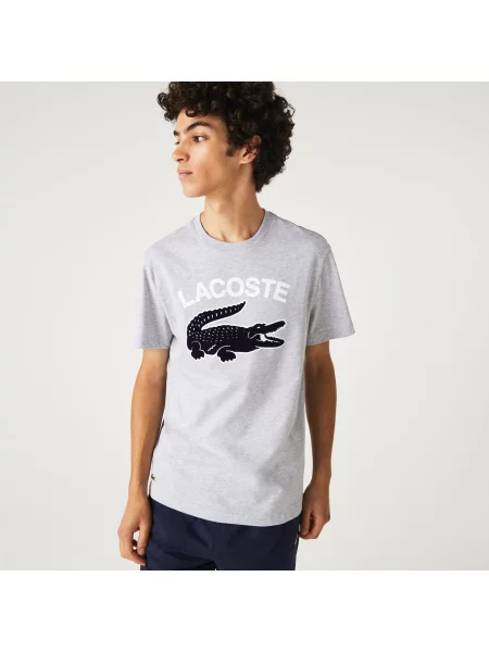 Футболка Lacoste серая
