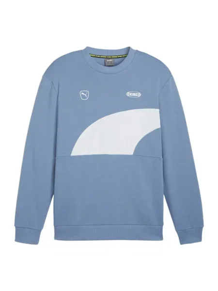 PUMA Športna majica modra bela