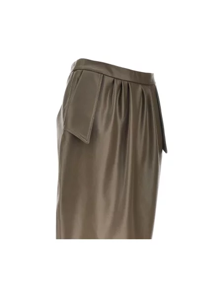 Spódnica midi Stella Mccartney szara