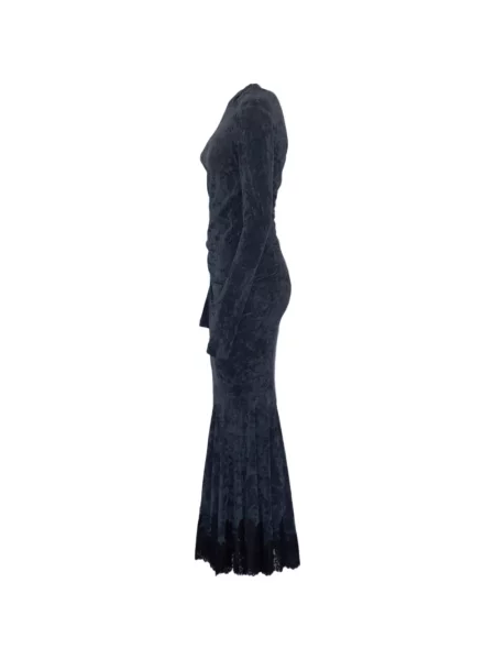 Rochie Alberta Ferretti de catifea gri