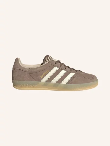 Adidas Originals Sneakersy Gazelle Indoor hnědá bílá