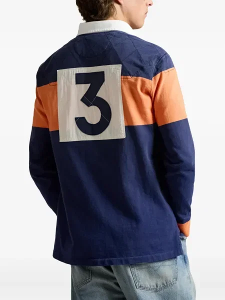 Chiloți Polo Ralph Lauren din țesătură twill cu autograf cu glugă albastru