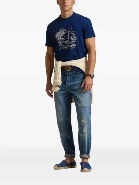 Флийс карирана шапка с козирки Polo Ralph Lauren с принт зелено