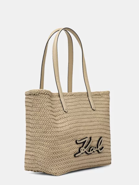 Karl Lagerfeld сумка-шопер шкіряна K/SIGNATURE
