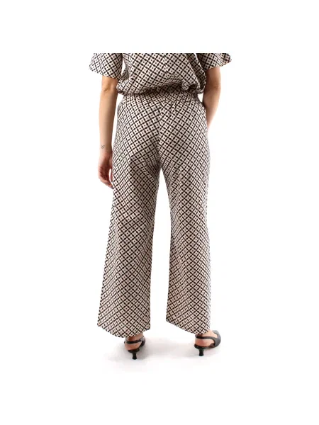 Pantaloni Niu' alb