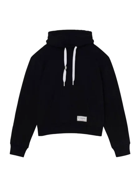 Bluza z kapturem Givenchy polarowa z kapturem czarna