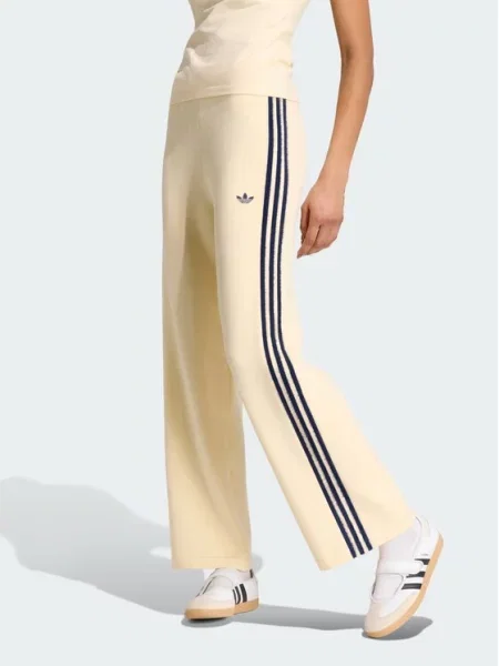 Adidas Παντελόνι φόρμας Firebird Κρεμ