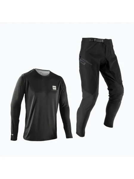 Pantaloni copii Leatt negru