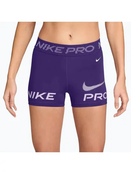 Байкерські середній підйом спортивні шорти Nike білі