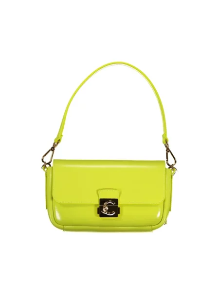 Torebka Coccinelle skórzana zielona