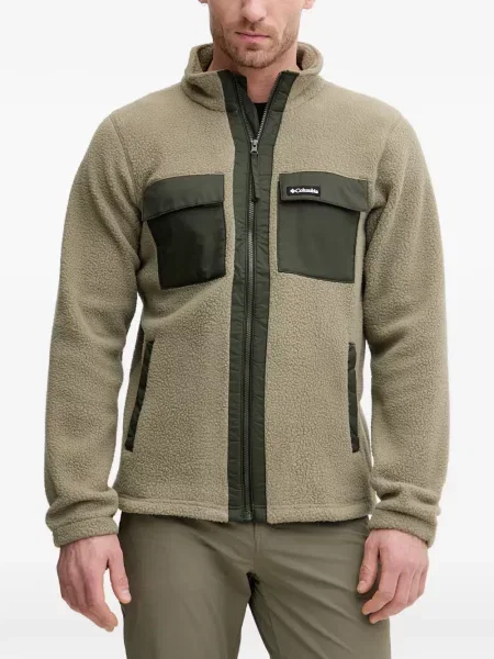 Hanorac din fleece Columbia din fleece verde