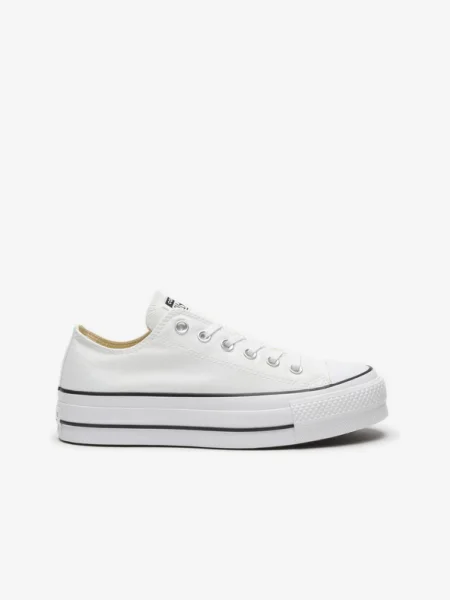Vászon félcipő Converse fehér
