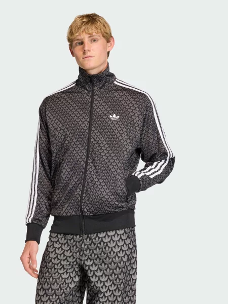 Переработанный свитер Adidas черный