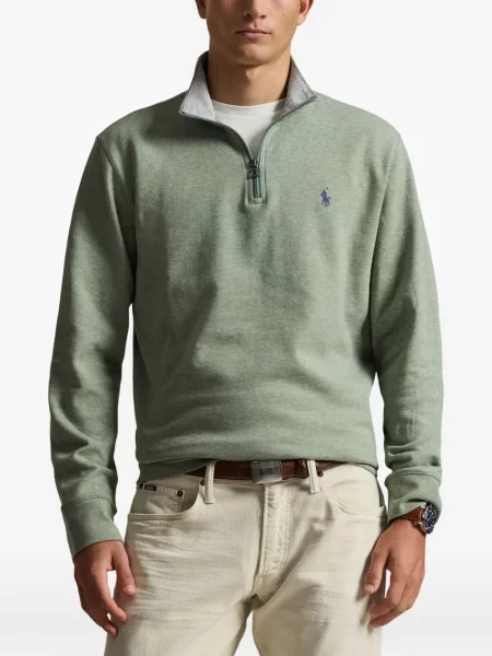 Τέντωμα καρό κιλότα Polo Ralph Lauren με κέντημα πράσινο