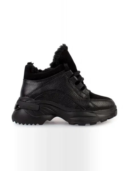 Кожаные ботинки Modamilano черные