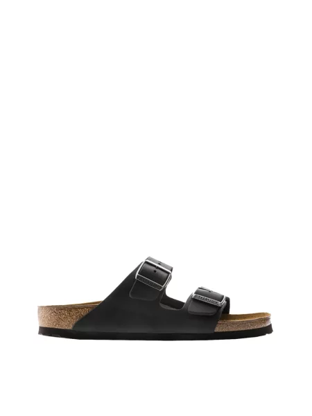 Klapki Birkenstock zamszowe czarne