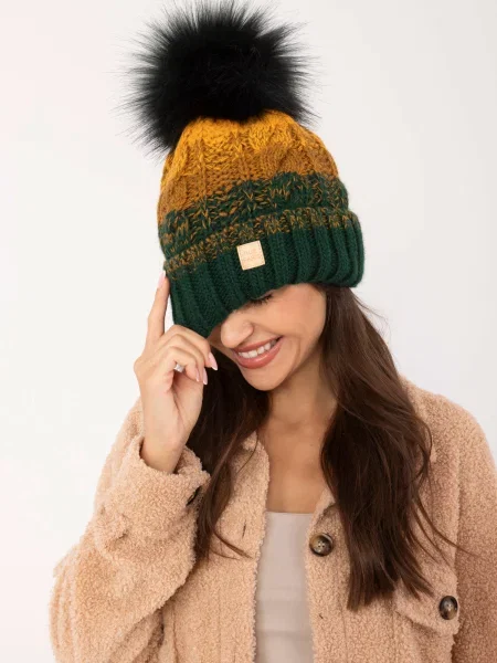 Șapcă Fashionhunters verde