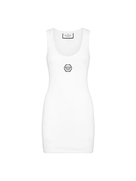 Sukienka Philipp Plein biała