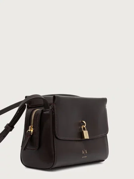 Ročna torba Armani Exchange Temno rjava