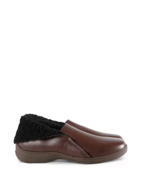 Pantofi loafer Kiko Kostadinov din piele maro