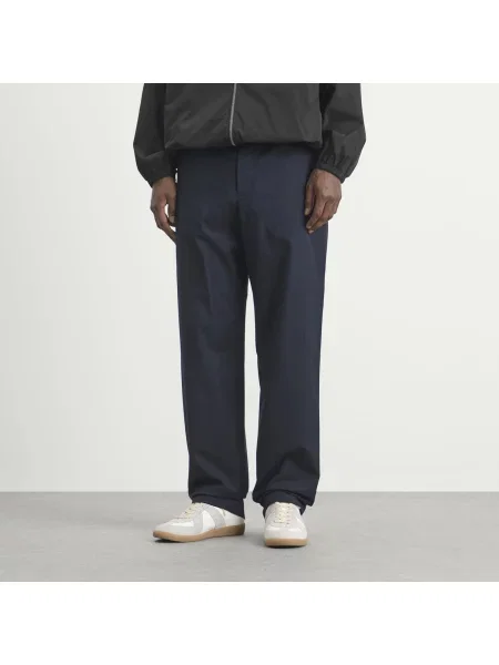 Spodnie Dries Van Noten granatowe