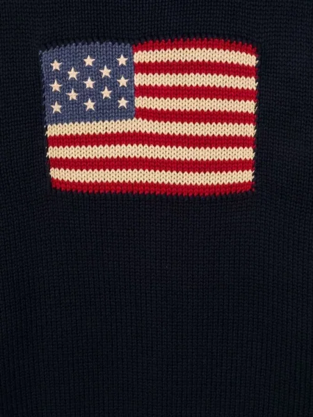 Sweter dziecięcy Polo Ralph Lauren niebieski