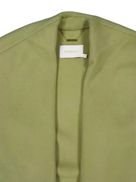 Palton Zimmermann de lână verde