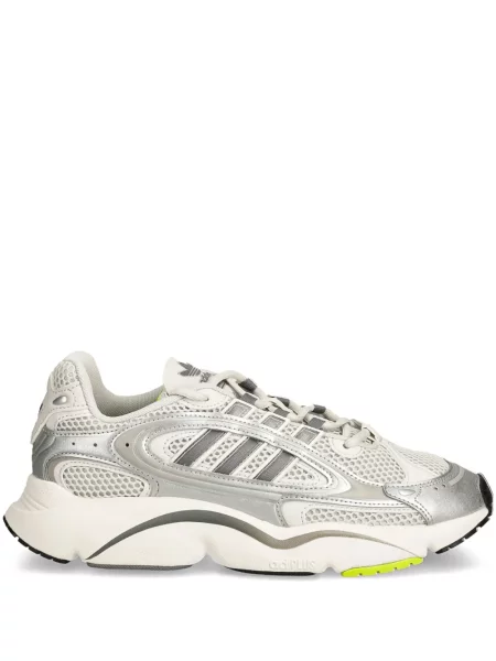 Τρέξιμο μπλούζα Adidas με σχέδιο με αφηρημένο print γκρι