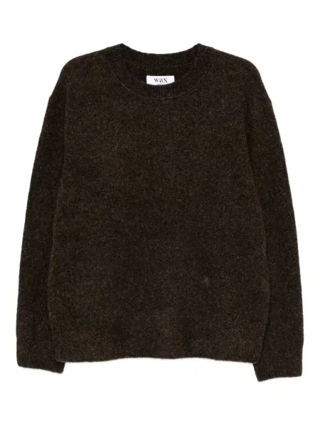 Hanorac crewneck Wax London maro