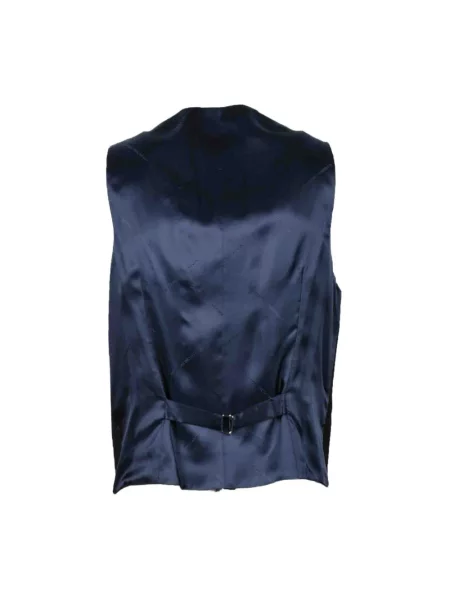 Kamizelka Alessandro Dell'acqua elegancka niebieska