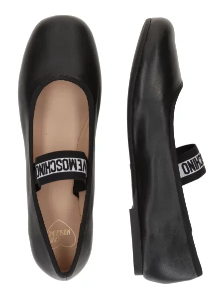 Balerini LOVE MOSCHINO alb