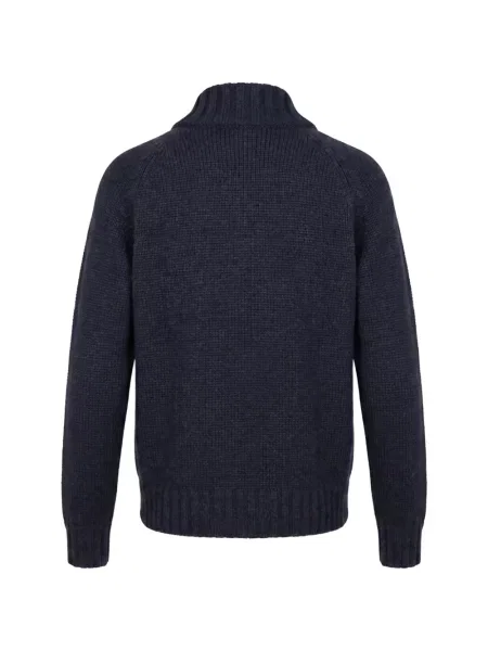 Πλεκτή ζακέτα Brunello Cucinelli chunky μπλε