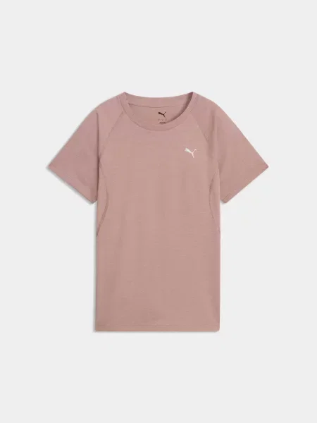 Спортивна футболка PUMA Run Velocity Tee Tri-blend комбінований верх бежевий