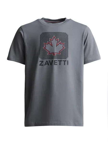 Zavetti Canada Tričko Alvo šedá / červená černá