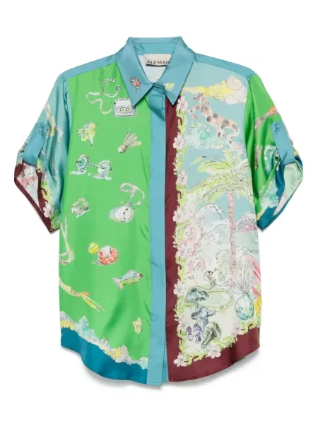 Cămașă Alemais verde