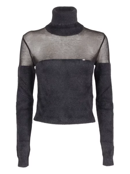Top Elisabetta Franchi tricotate negru