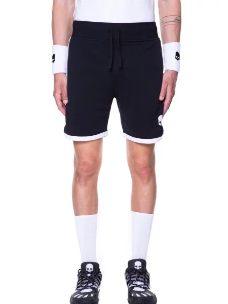 Spodenki tenisowe Hydrogen Tech Shorts czarne