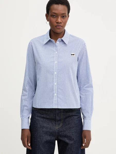 Srajca Karl Lagerfeld IKON modra