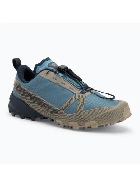 Мъжки обувки за бягане DYNAFIT Traverse rock khaki/storm blue синьо