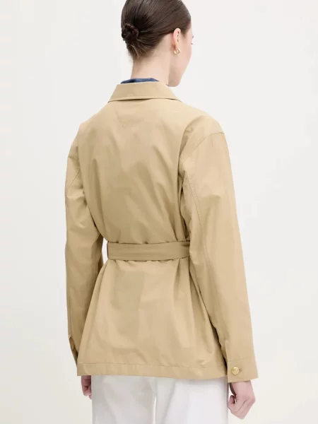 Bunda Tommy Hilfiger přechodná zelená