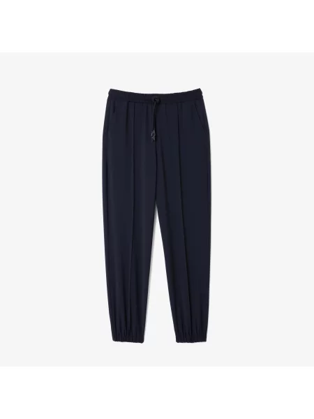 Lacoste Spodnie Oversize granatowe