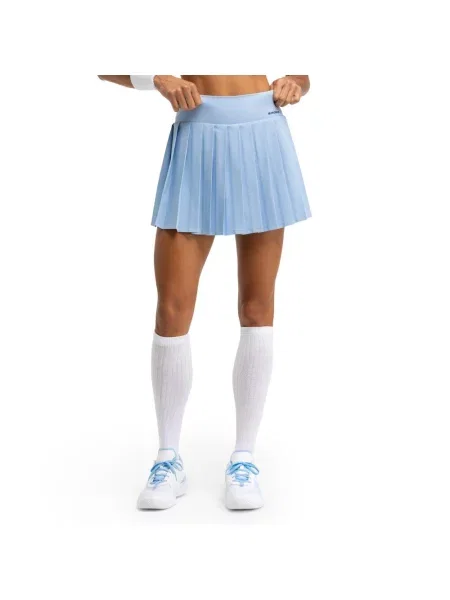 Spódnico-spodenki tenisowe Siroko Flow Femme Light Blue niebieskie