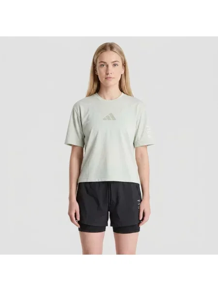 Tricou FTSHP x adidas Terrex STARGAZER T-shirt Green L verde
