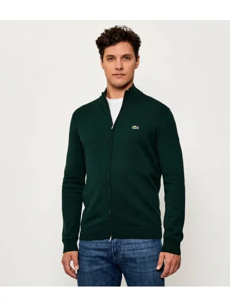 Lacoste Kötött pulóver zöld