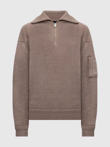 Светр з вовною Juun.j коричневий