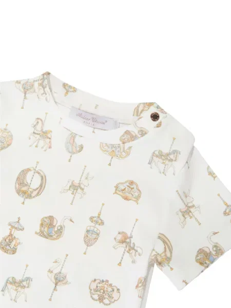 Dětské tričko Atelier Choux bílé