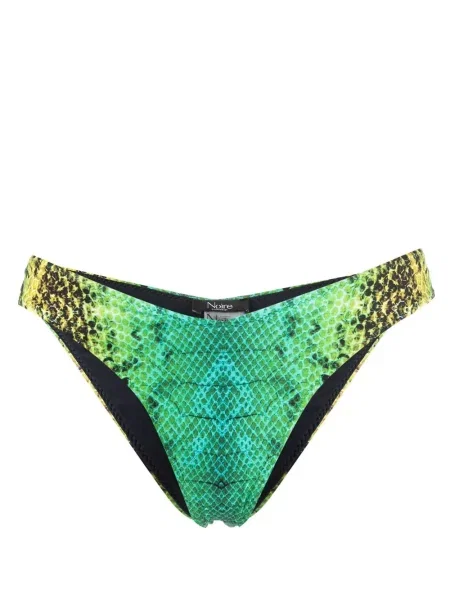 Bikiny Noire Swimwear s potiskem zelené
